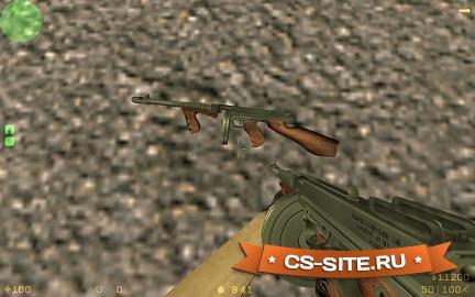 Модель P90 «Tommy Gun» для CS 1.6