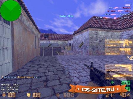 Плагин «Blue Fade — при убийстве синеет экран» для CS 1.6