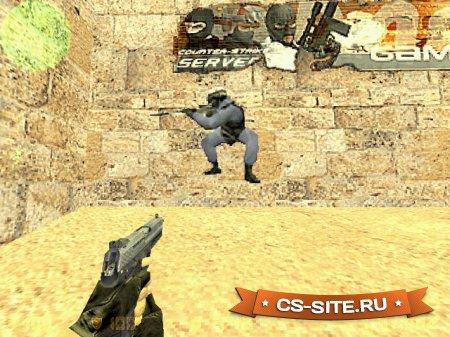 Лого «сидящий CT» для CS 1.6