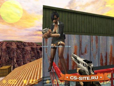 Плагин «модель админа девушки» для CS 1.6