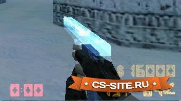 Модель Glock «Blue Iced Glock» для CS 1.6