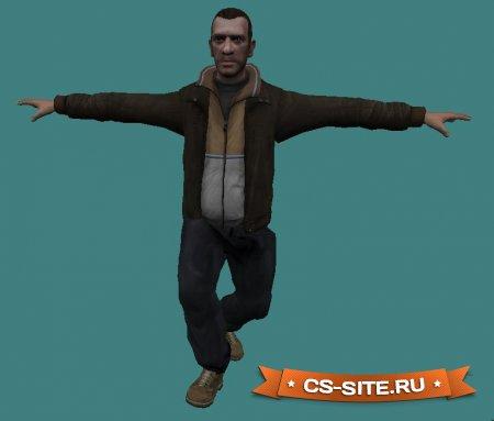 Модель Terror (T) «Niko Bellic» для CS 1.6