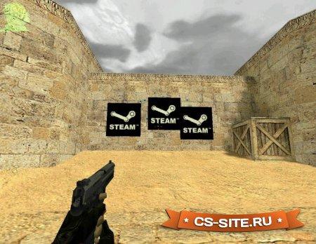 Логотип «Steam» для CS 1.6