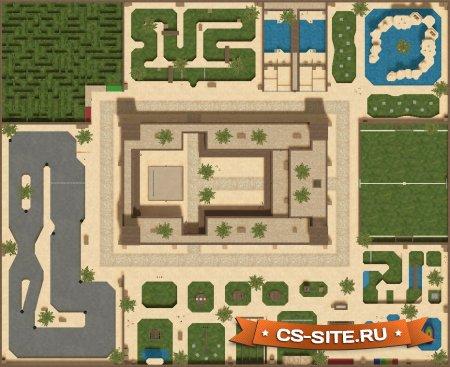 Карта Jb_Oasis для CS 1.6