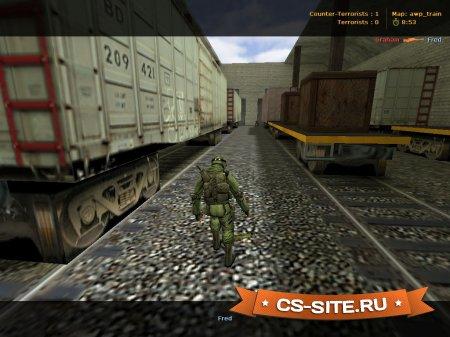Карта Awp_Train для CS 1.6