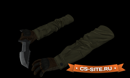Модель ножа «Huntsman из CS:GO» для CS 1.6