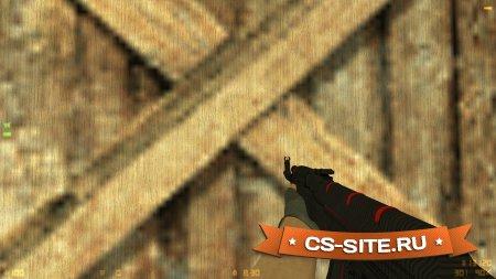 Модель AK-47 «Redline — Красная линия» для CS 1.6