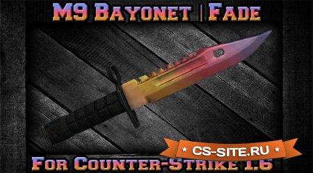 Модель ножа «M9 Bayonet | Градиент» для CS 1.6