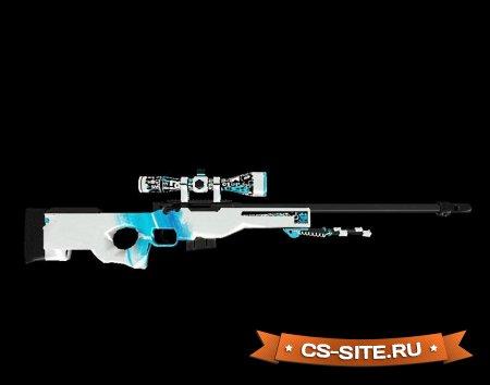 Модель AWP «Sticker Bomb Snow» для CS 1.6
