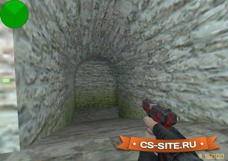 Модель Glock «Red Line — Красная линия» для CS 1.6