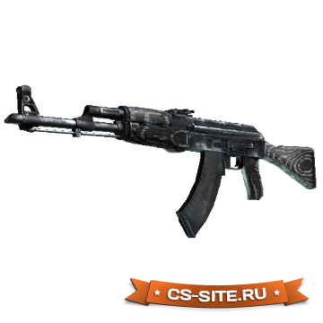 Модель AK-47 «Черный ламинат» для CS 1.6