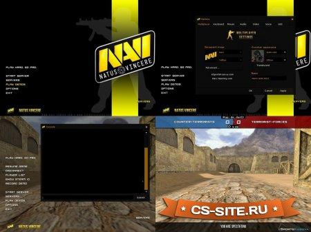 Тема меню «NaVi» для CS 1.6