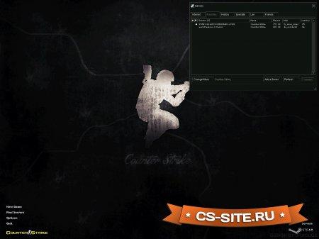 Тема меню «Black» для CS 1.6
