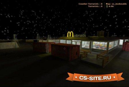 Карта Cs_Mcdonalds для CS 1.6