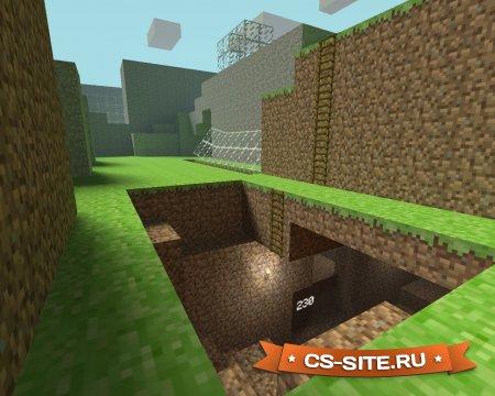 Карта Hns_Minecraft для CS 1.6