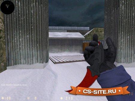 Модель ножа «Керамбит | Кровавая паутина» для CS 1.6