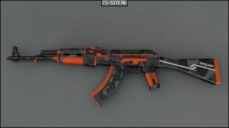 Модель AK-47 «Vanquish» для CS 1.6