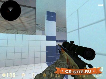 Модель AWP «Dragon Lore v2.0» для CS 1.6
