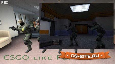 Модели игроков «FBI» из CS:GO для CS 1.6
