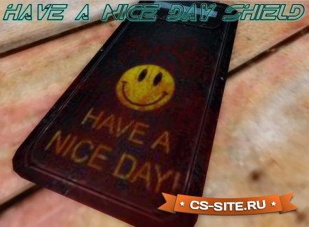 Модель щита «Have A Nice Day» для CS 1.6