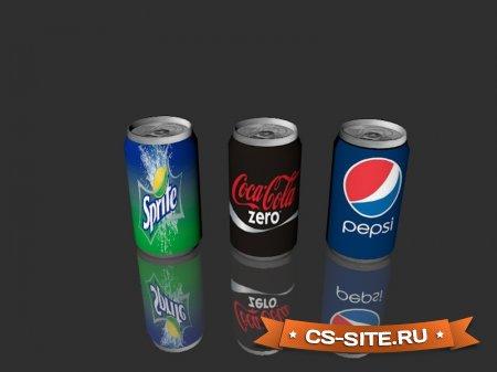 Модели гранат «Газированные напитки» для CS 1.6