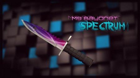 Модель ножа «M9 Bayonet | Spectrum» для CS 1.6