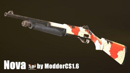 Модель Nova «Карп кои — Koi» для CS 1.6