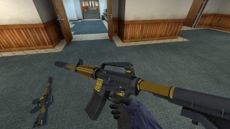 Модель M4A1-S «Рыцарь» для CSS