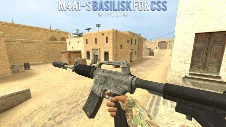 Модель M4A1-S «Василиск» для CSS