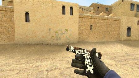 Модель Glock18 «Wasteland Rebel» для CSS