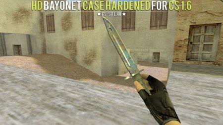 Модель ножа «Bayonet | Case Hardened» для CS 1.6