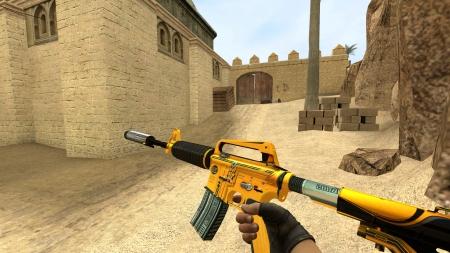 Модель M4A1-S «Fuel Injector» для CSS