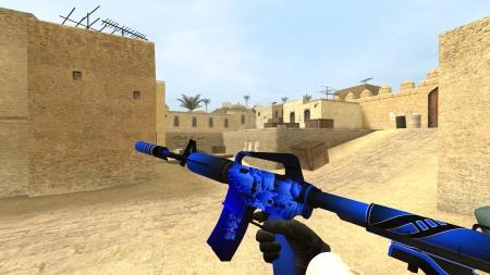 Модель M4A1-S «Energy Eagle» для CSS