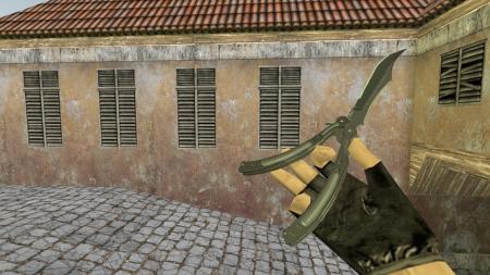 Модель ножа HD «Butterfly Knife | Night» для CS 1.6