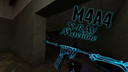 Модель M4A4 «X-Ray Machine» для CSS