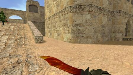 Модель ножа HD «Bowie Knife | Blaze» для CS 1.6