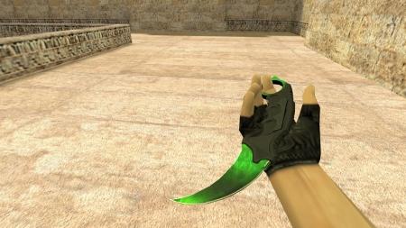 Модель ножа HD «Karambit | Gamma Doppler» для CS 1.6