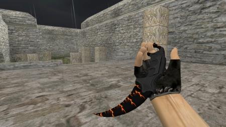Модель ножа HD «Karambit | Blaze» для CS 1.6