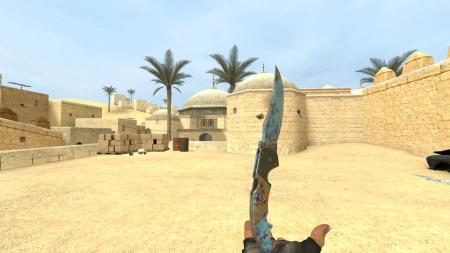 Модель ножа «Falchion | Case Hardened» для CSS