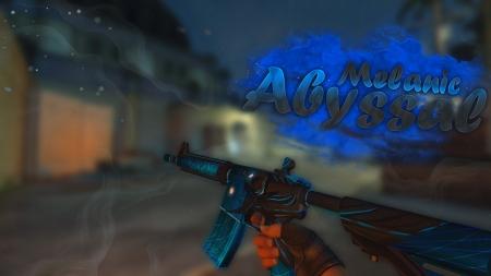 Модель M4A4 «Melanik Abyssal» для CSS