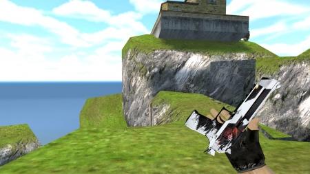 Модель HD Deagle «Xtinct» с анимацией осмотра для CS 1.6