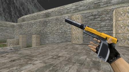 Модель HD USP «Fuel Injector» с анимацией осмотра для CS 1.6
