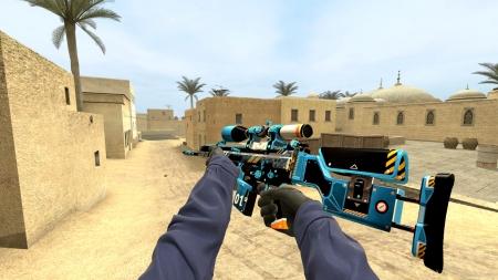 Модель SCAR-20 «Blue Riding Hood» для CSS