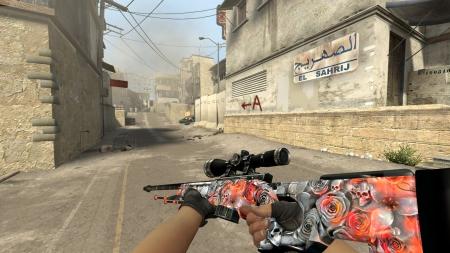 Модель AWP «Metal Flowers» для CSS