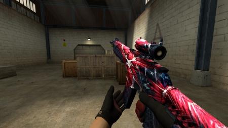 Модель SG 553 «Hunger» для CSS