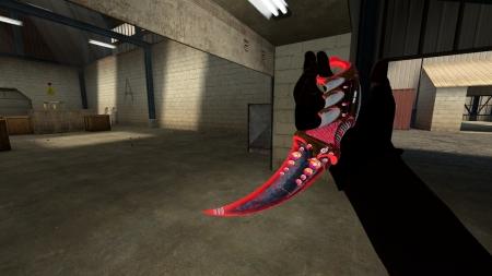 Модель ножа «Karambit | Dreamer Red» для CSS