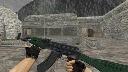 Модель HD AK-47 «First Class» с анимацией осмотра для CS 1.6