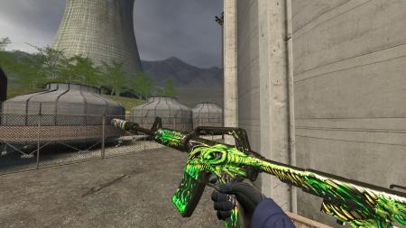 Модель M4A1-S «Toxicator» для CSS