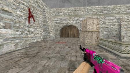 Стандартная модель AK-47 «Neon Revolution» для CS 1.6