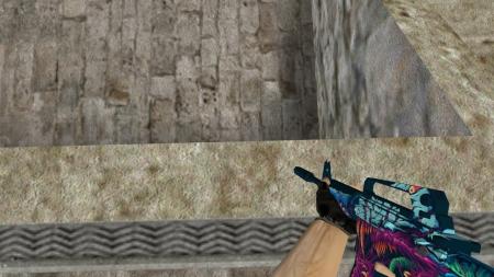 Стандартная модель M4A1 «Hyper Beast» для CS 1.6